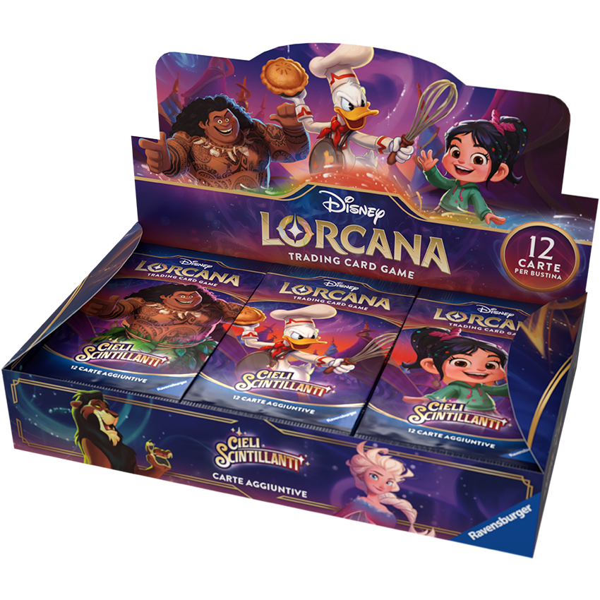 BOX - Cieli Scintillanti Booster Pack Display 24 bustine ITA / ENG