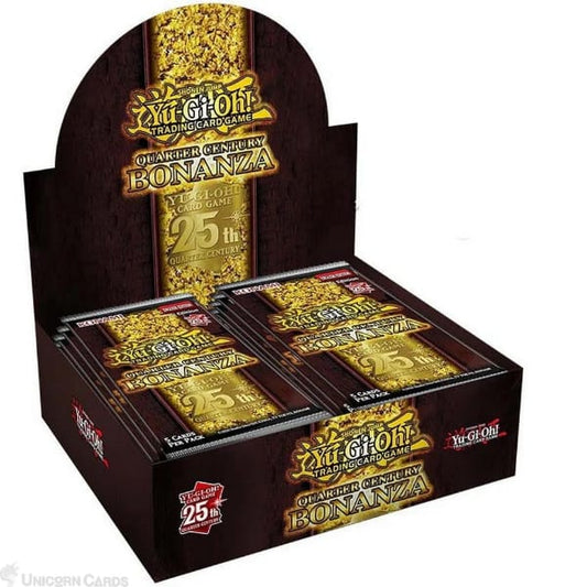 BOX - 25th Anniversary QUARTER CENTURY BONANZA ITA 24 Bustine YU-GI-OH!