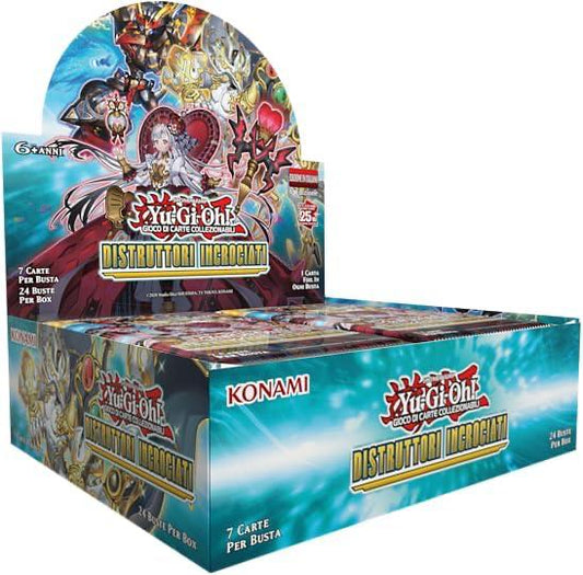BOX - Distruttori Incrociati 1a Edizione 24 Bustine YU-GI-OH! ITA