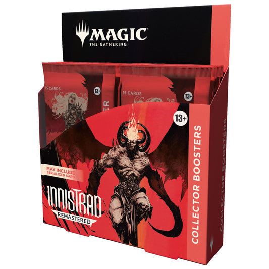 INNISTRAD REMASTERED MAGIC THE GATHERING - COLLECTOR BOOSTER - 12 BUSTE ENG