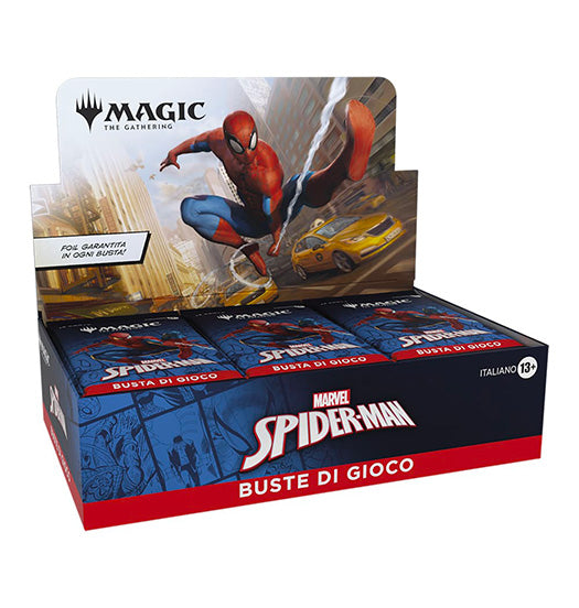 Magic Marvel Spider Man Play Booster box 30 bustine versione Italiano