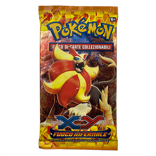 2014 XY Fuoco Infernale Pack Sealed (artwork random)
